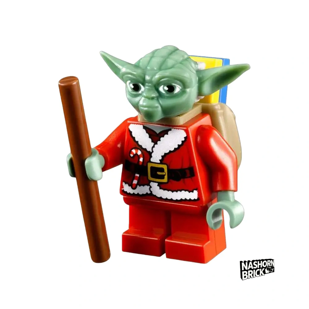 Santa Yoda Minifigur Star Wars