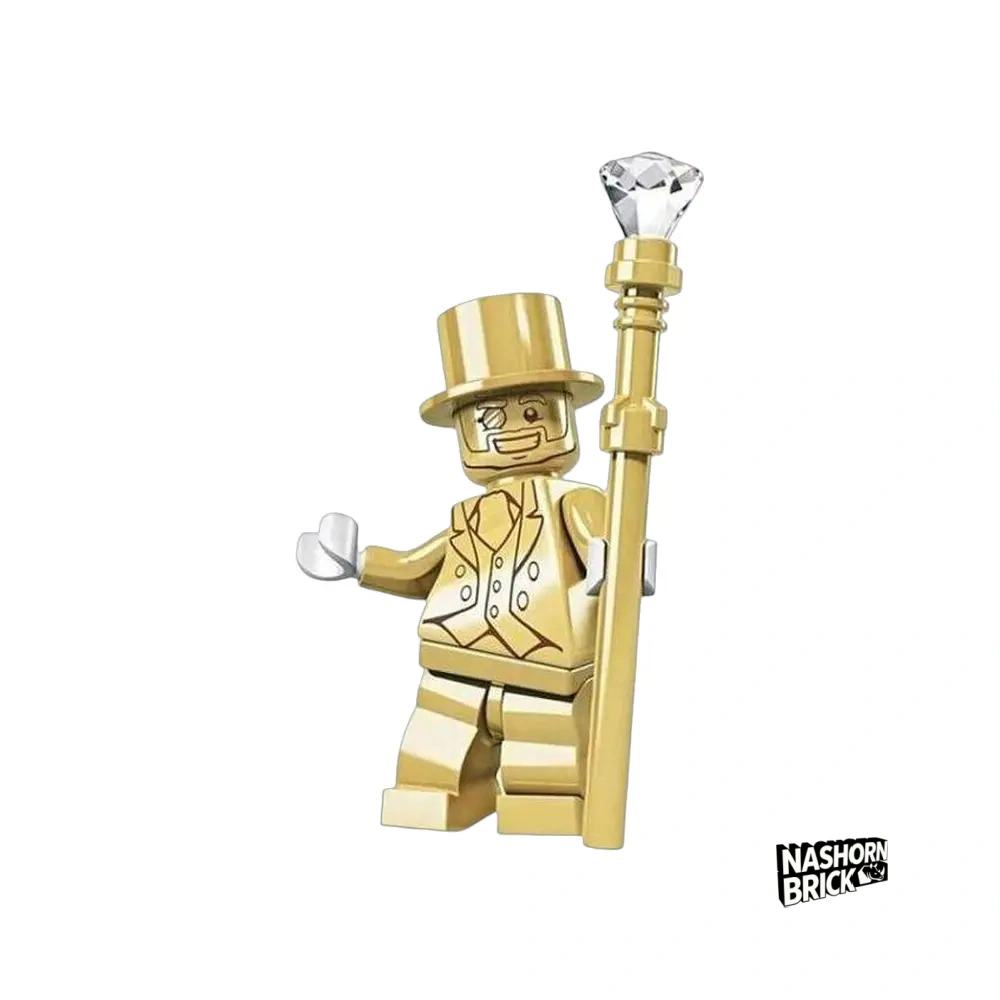 Mr Gold Minifigur