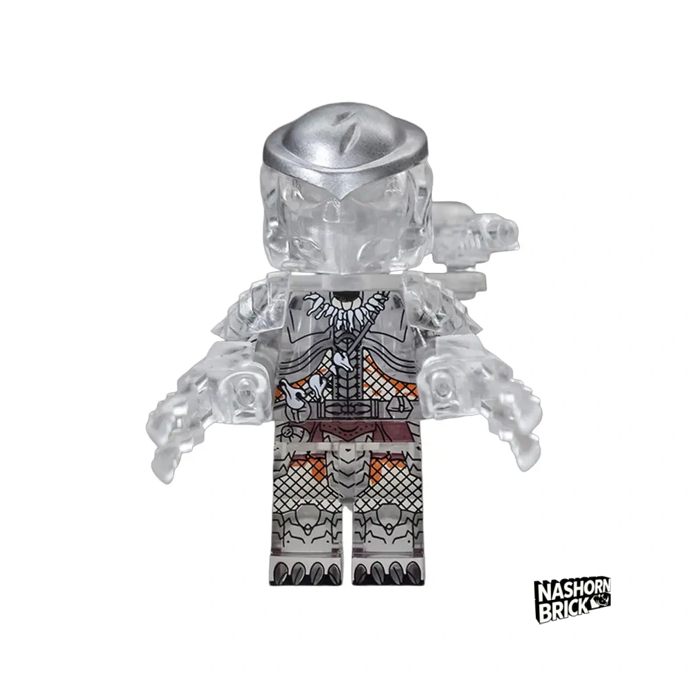 Transparently Predator Custom-Minifigur