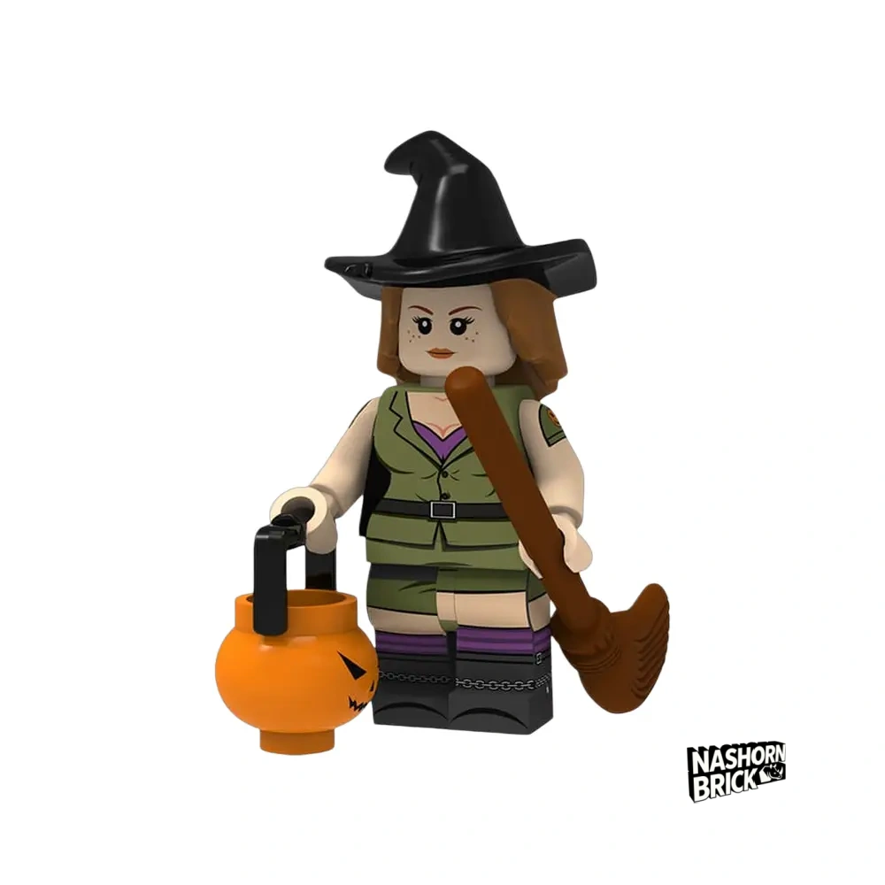 The Witch Minifigur - Halloween