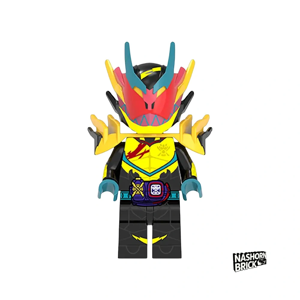 Volcano Rex Minifigur - Masked Rider
