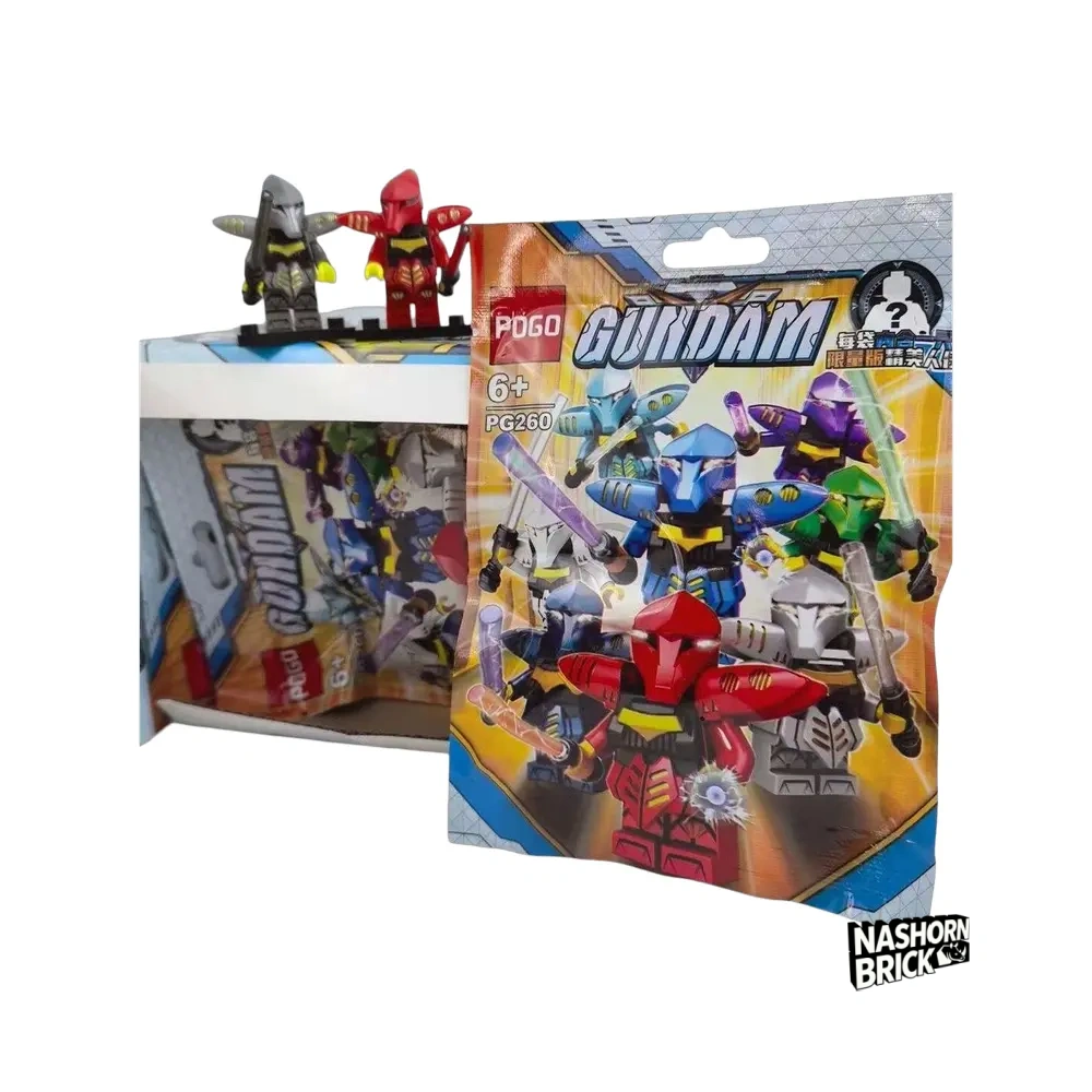 Random 24pcs Minifigur - Gundam