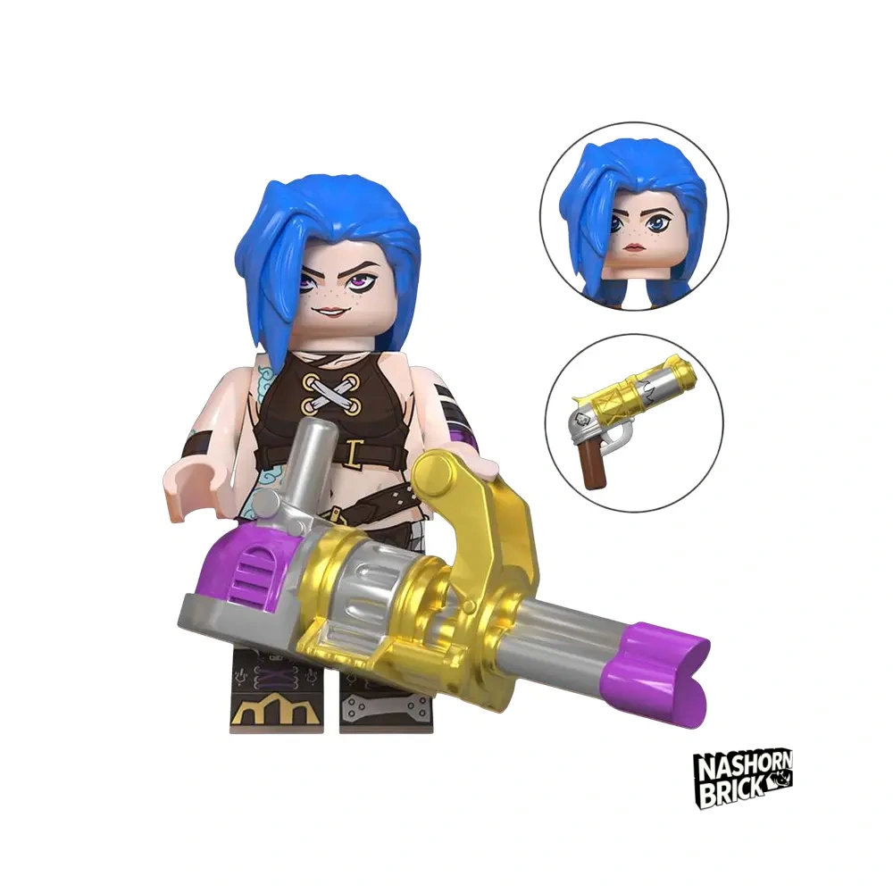 Jinx Minifigur - Arcane