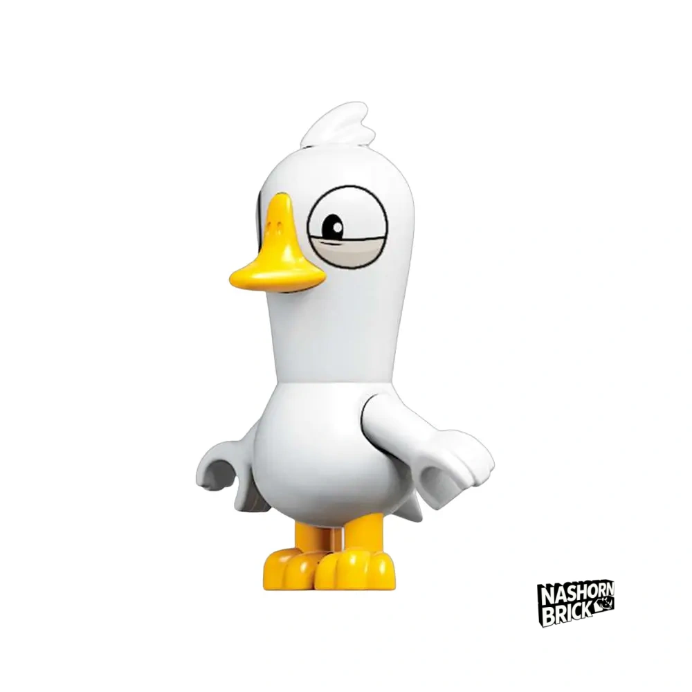 White Goose Minifigur - Goose Goose Duck