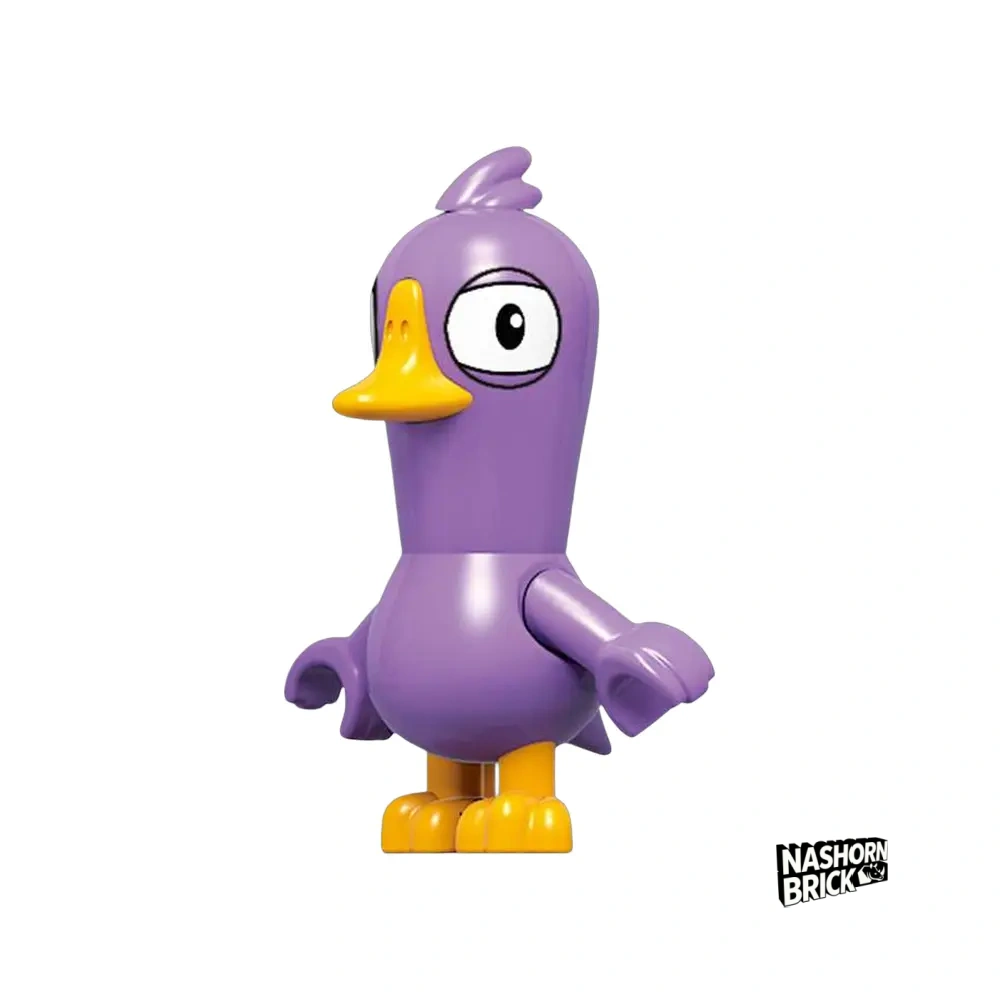 Purple Goose Minifigur - Goose Goose Duck