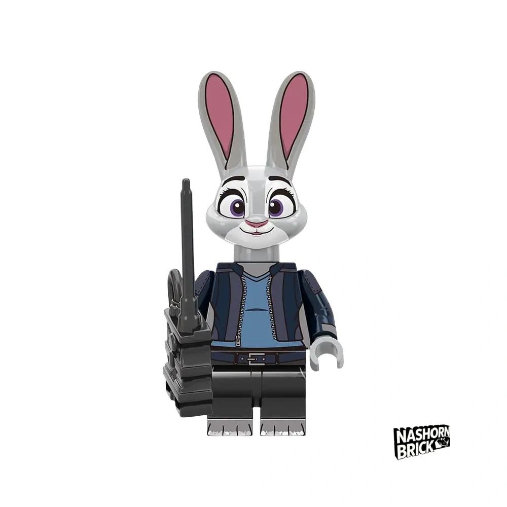 Judy Hopps Custom-Minifigur - Zootopia