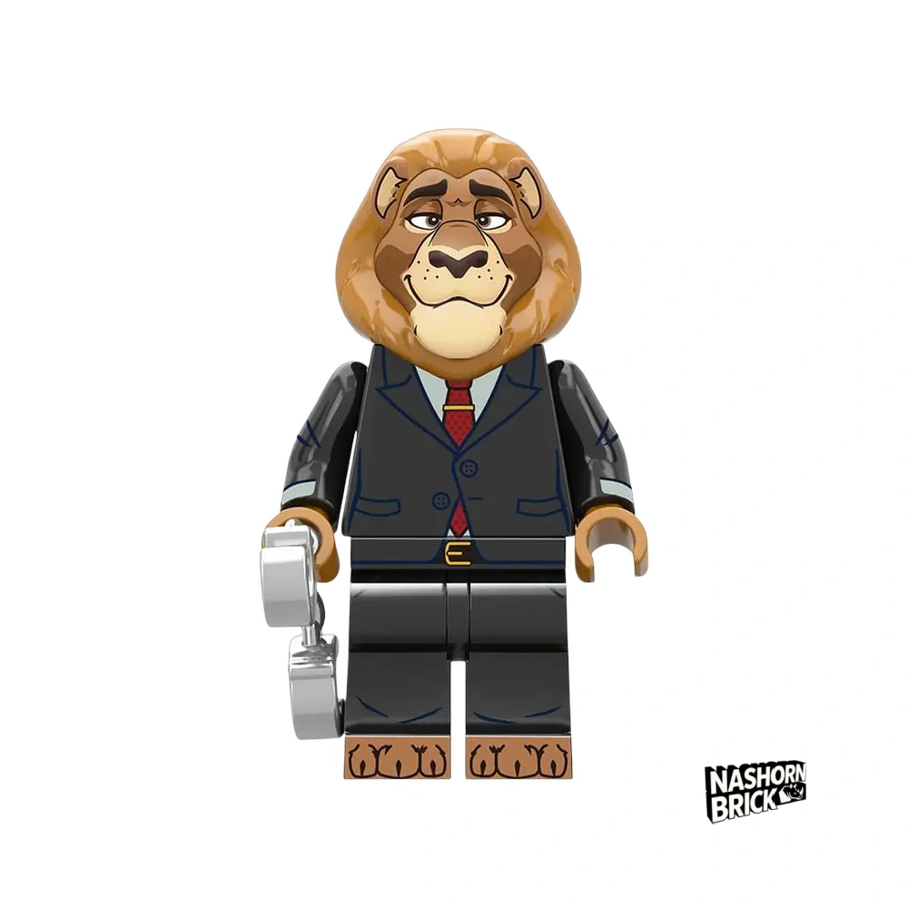 Mayor Lionheart Minifigur - Zootopia