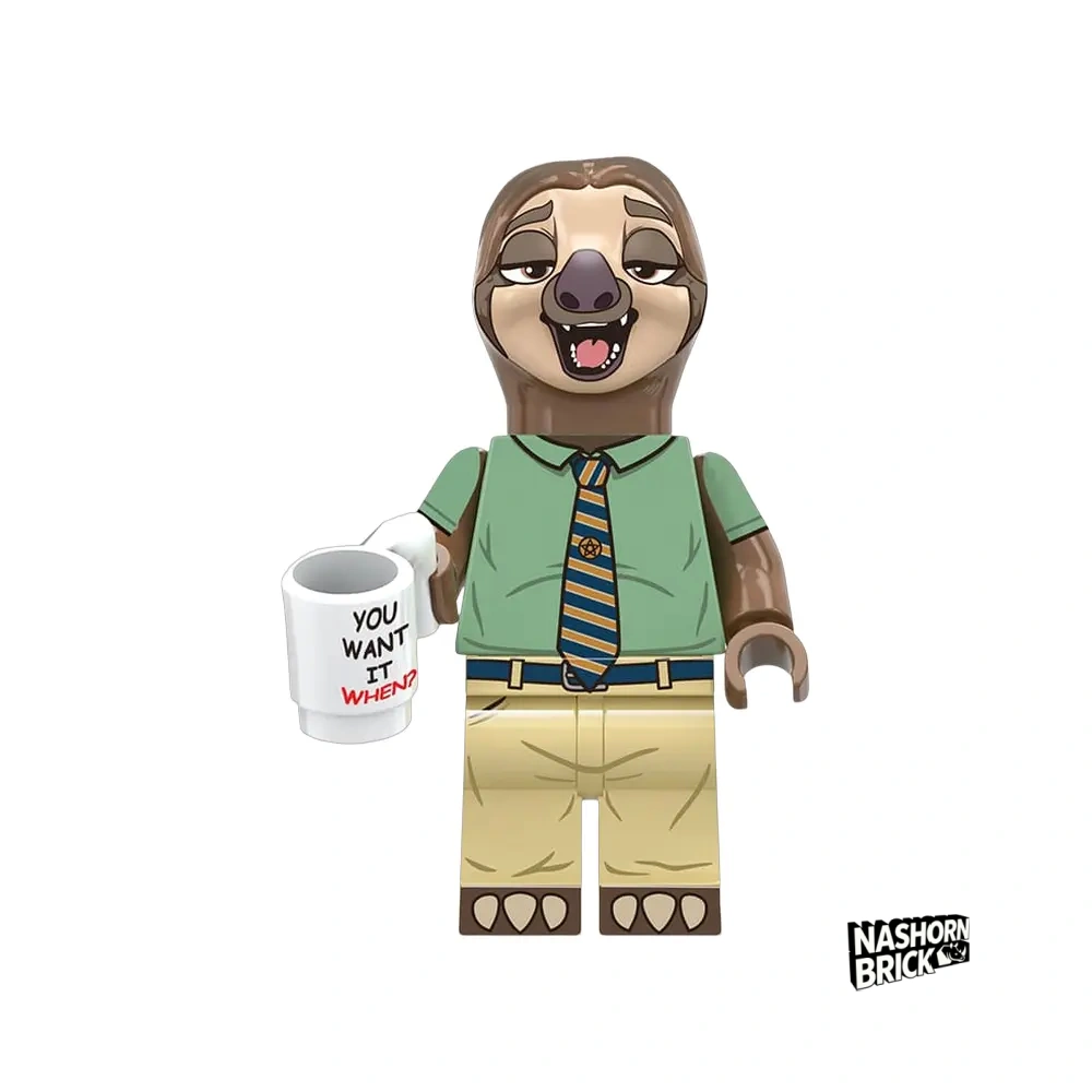 Flash Slothmore Minifigur - Zootopia