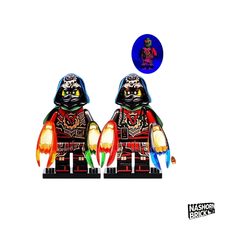 Ninjago Time Twins Krux and Acronix Minifigur - Ninjago Character