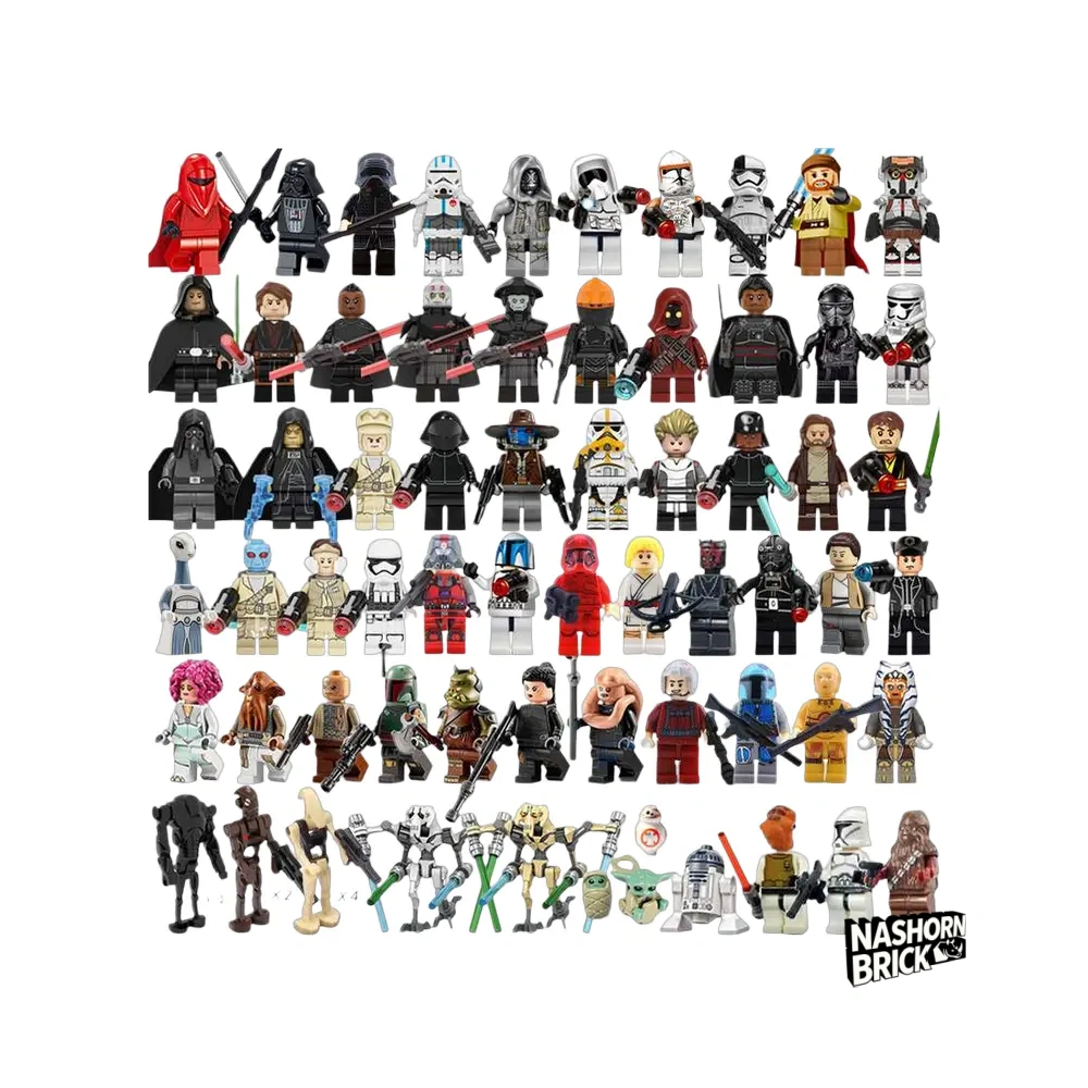 Selected Minifigur Pack 59pcs Star Wars