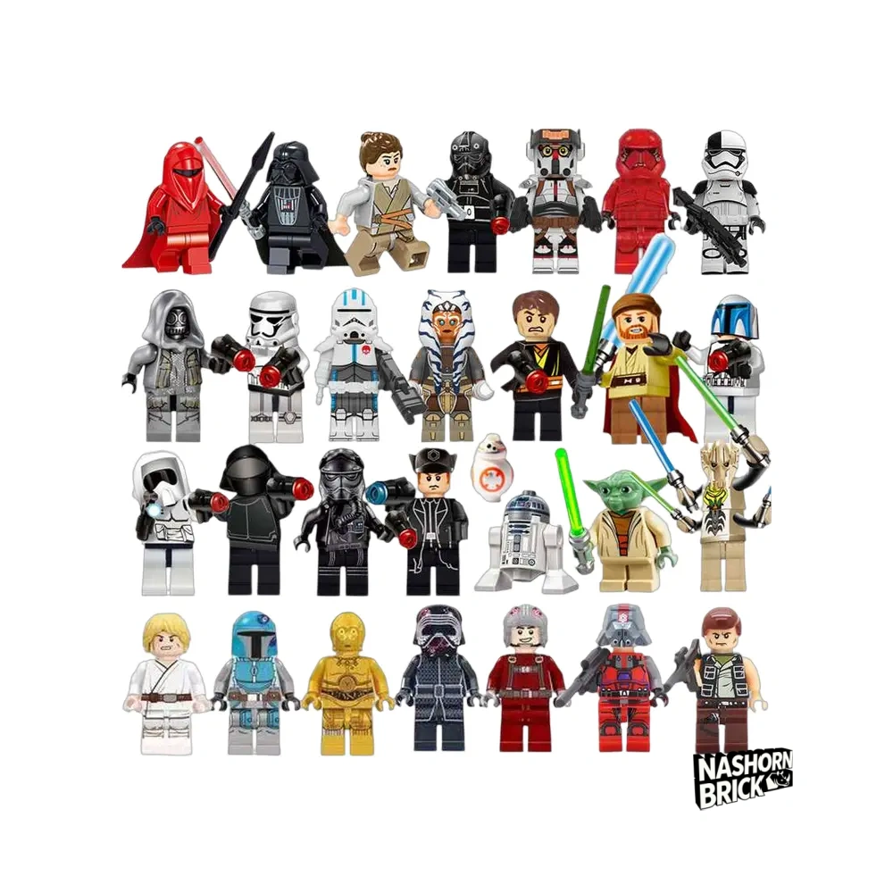 Selected Minifigur Pack 29pcs Minifigurn-Set Star Wars