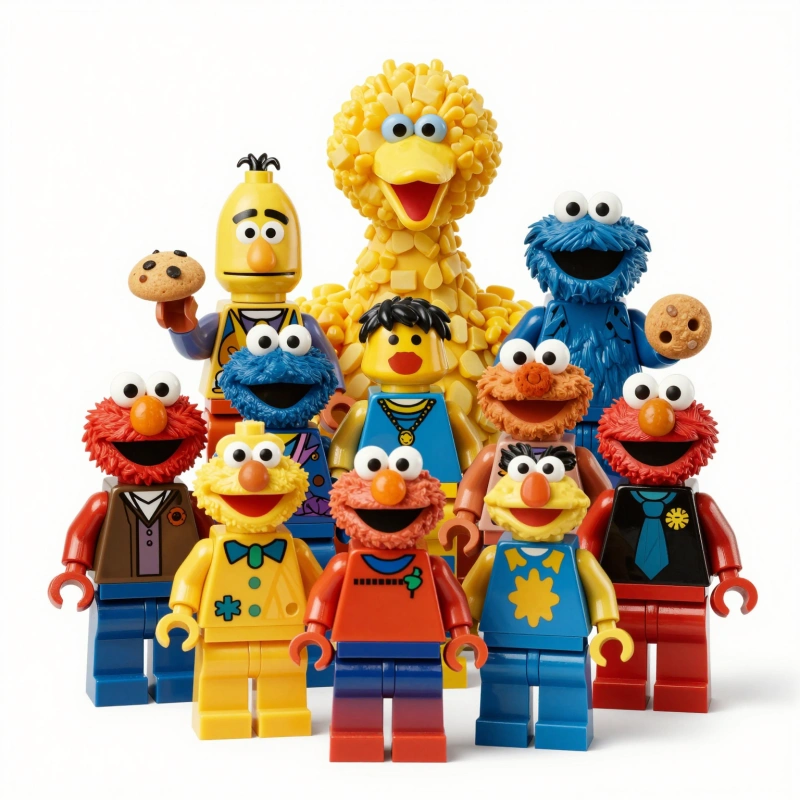 Sesamstraße Minifigur
