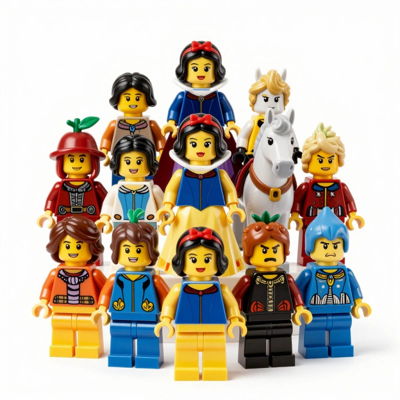 Schneewittchen Minifigur