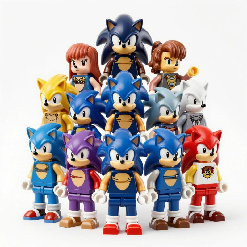 Sonic the Hedgehog minifigur