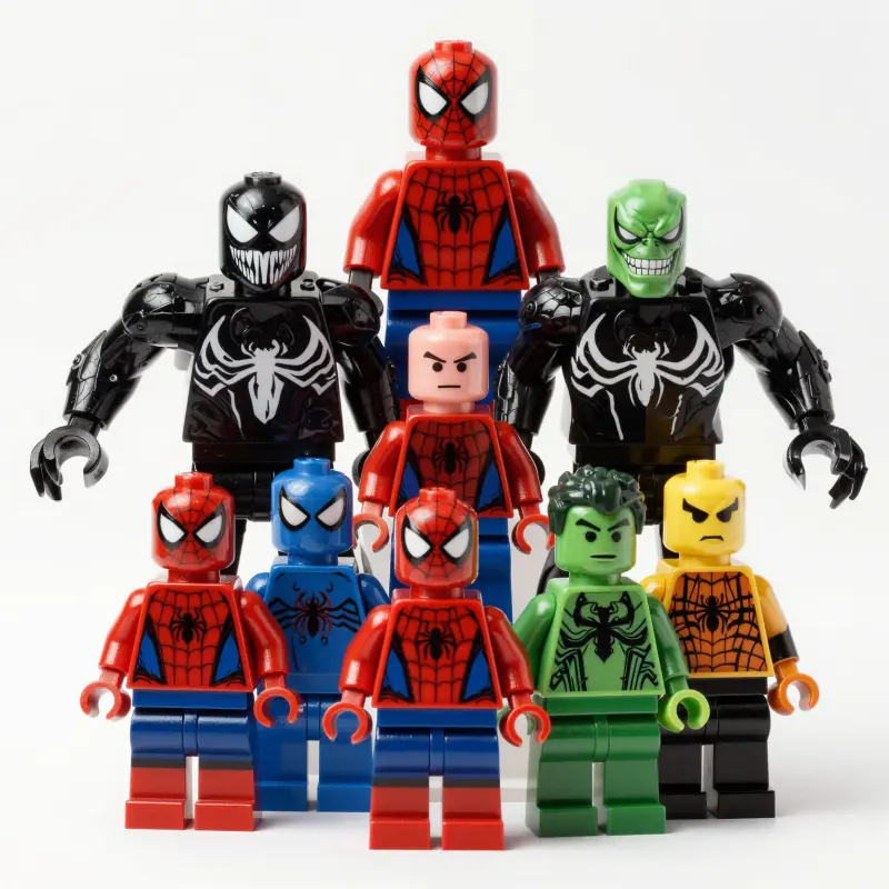 Spider Man Minifigur