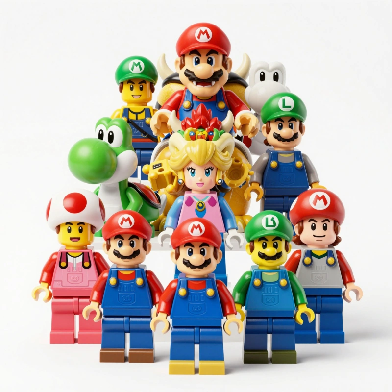 Super Mario Minifigur