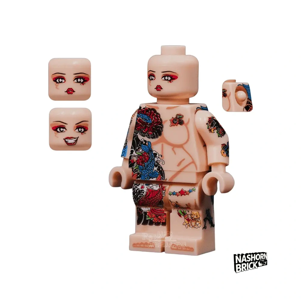 Tatoo Female Minifigur
