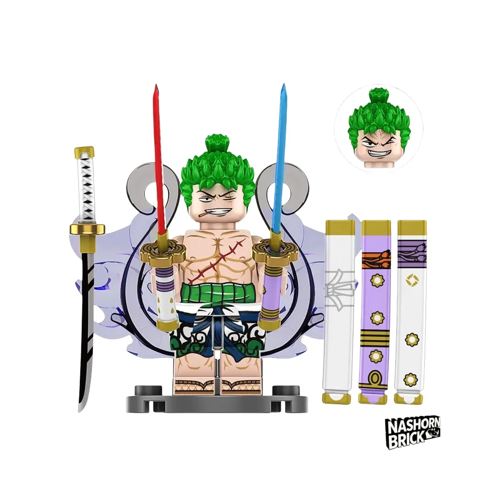 Roronoa Zoro Custom-Minifigur3 - One Piece
