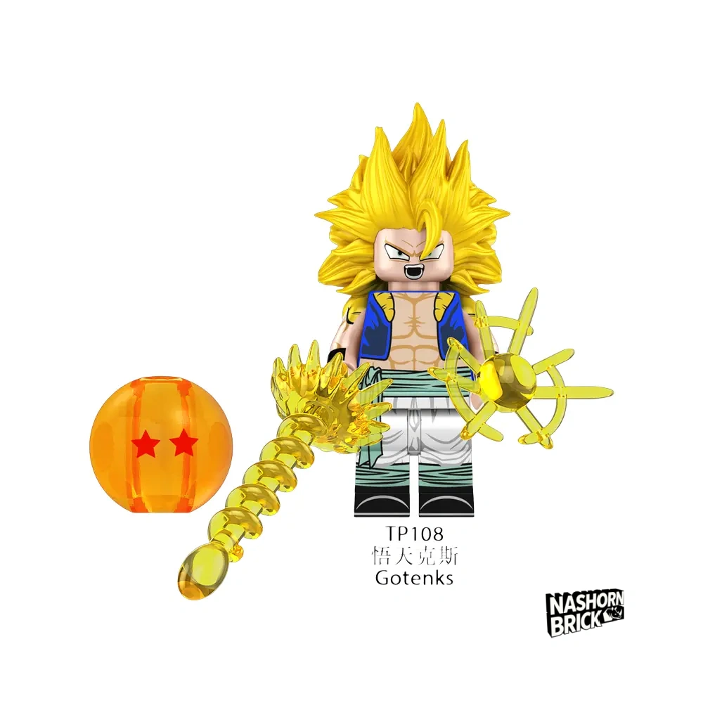 Gotenks Custom-Minifigur Dragon Ball Z