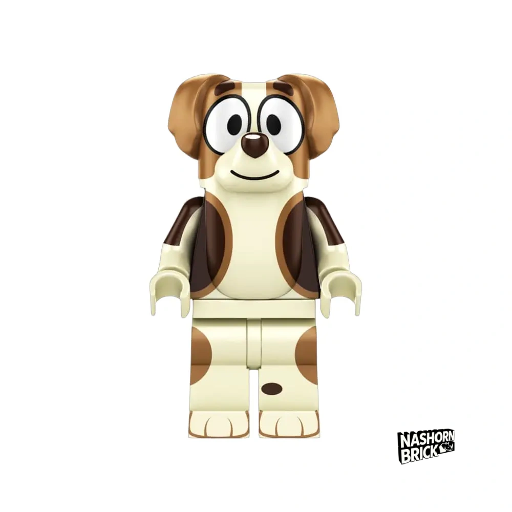 Captain Hound Minifigur - Bluey