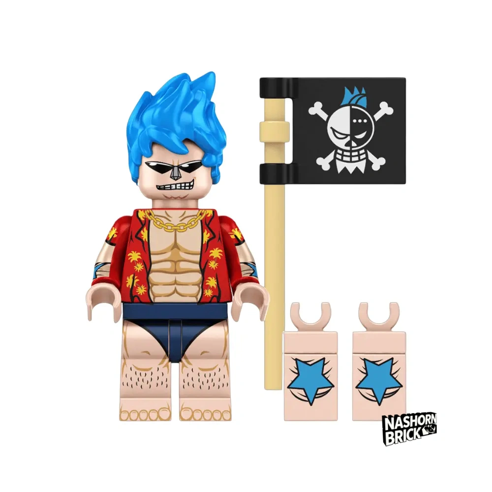 Franky Einzelne Minifigur - One Piece