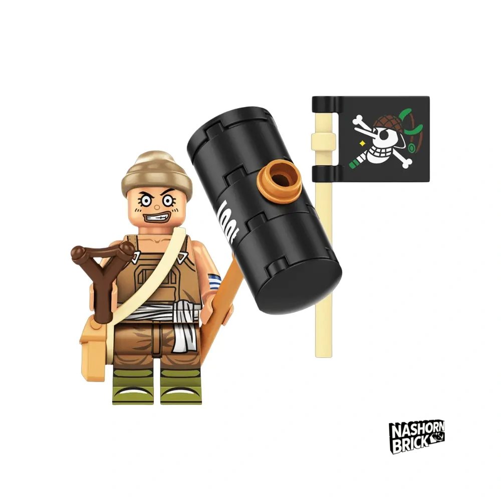 Usopp Minifigur - One Piece