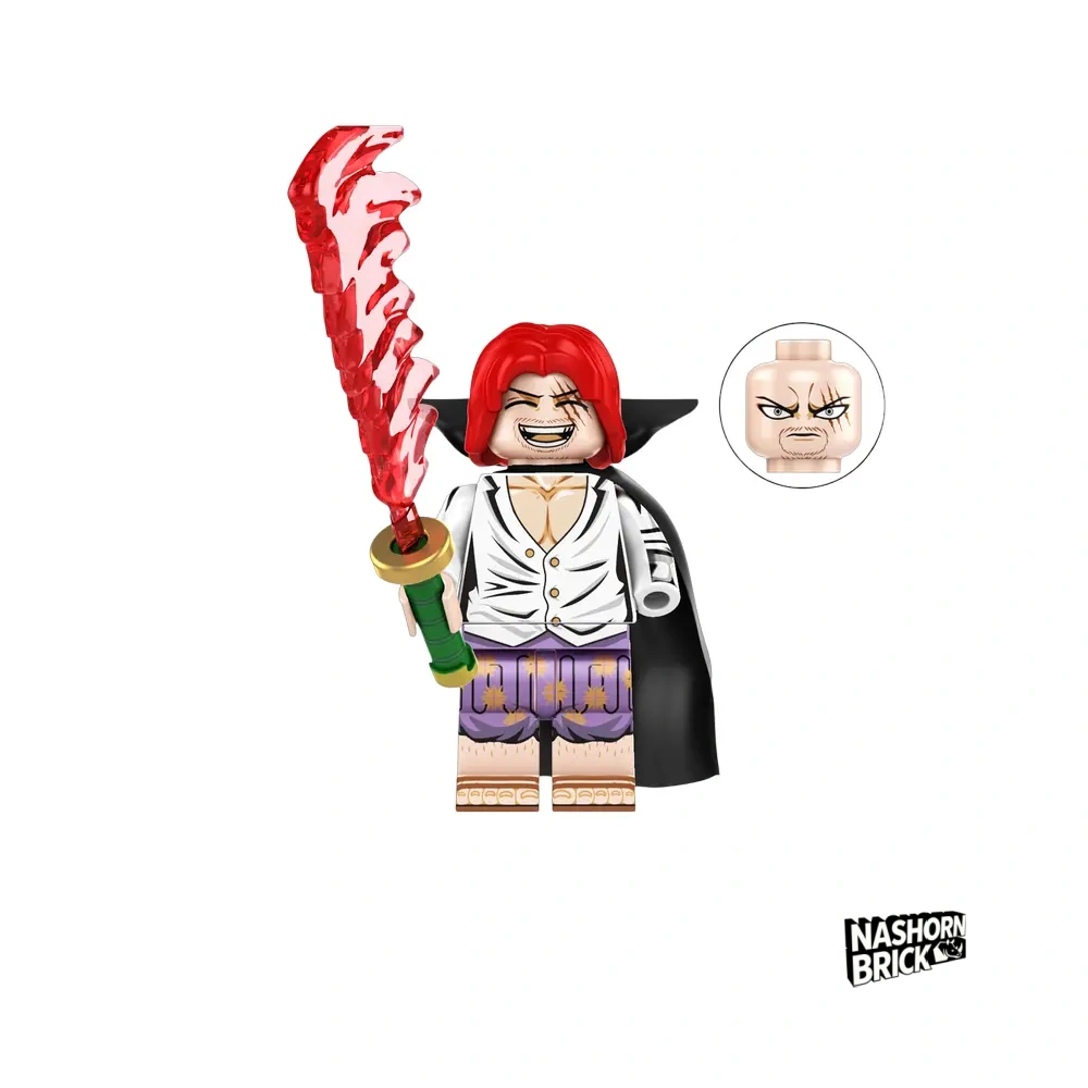 Shanks Custom-Minifigur - One Piece