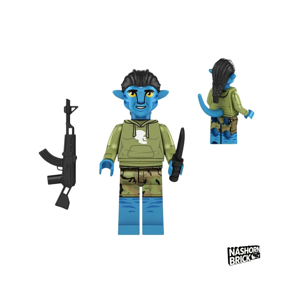 RDA Miles Quaritch (Na'vi) Minifigur - Avatar