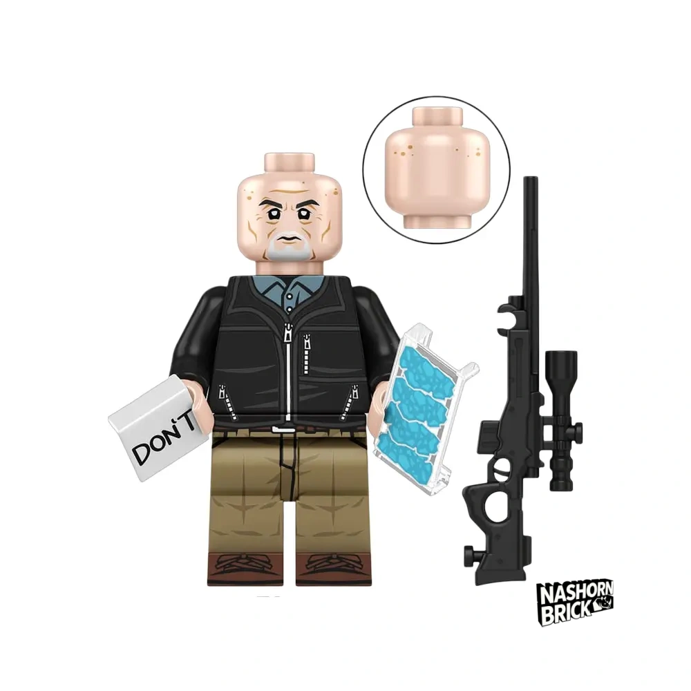 Mike Ehrmantraut Custom-Minifigur Breaking Bad