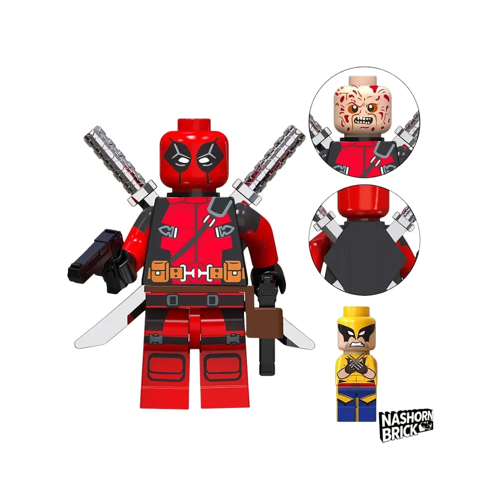 Deadpool Custom-Minifigur
