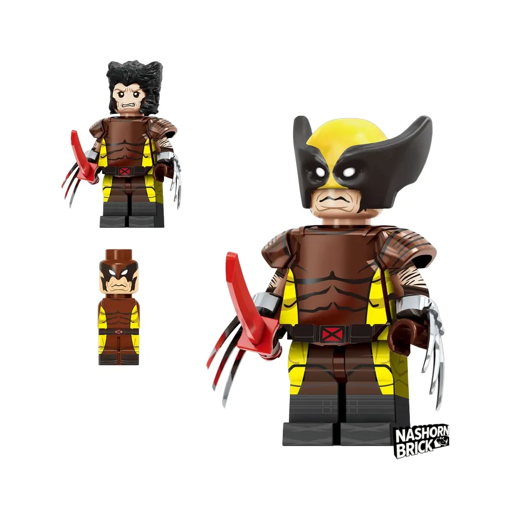 Wolverine Brown Serien-Minifigur