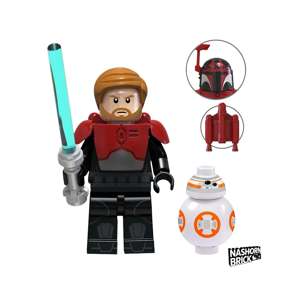 Obi-Wan Kenobi Mandalorian Armor Minifigur Star Wars
