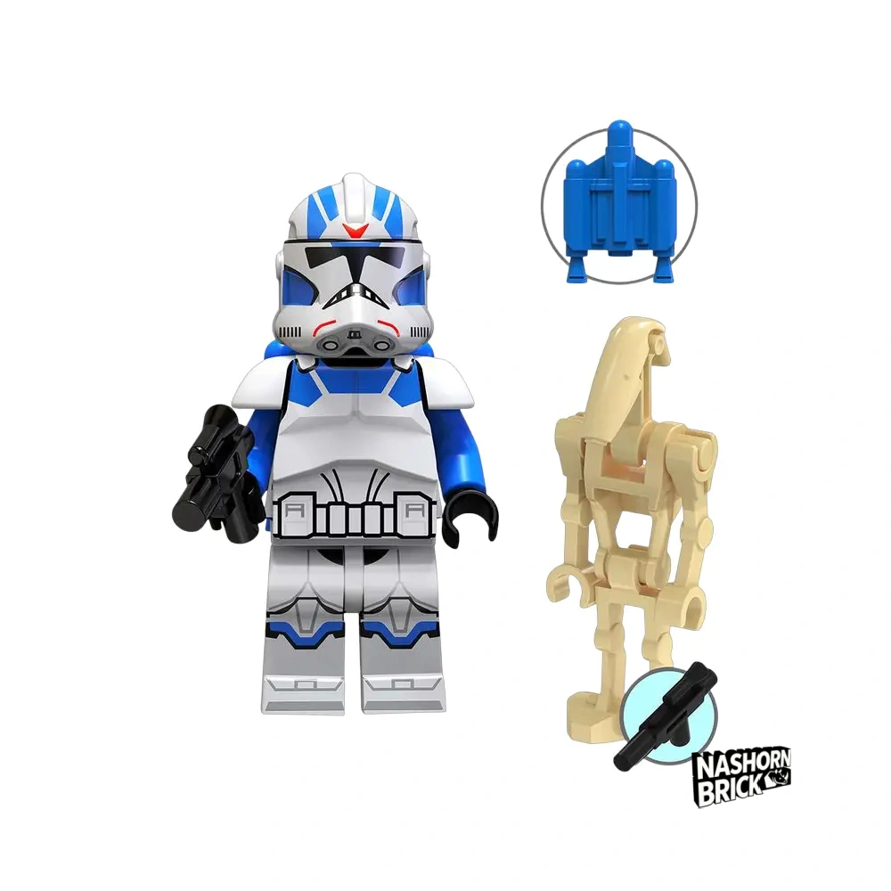 501st Legion Jet Trooper Star Wars Sammler-Minifigur