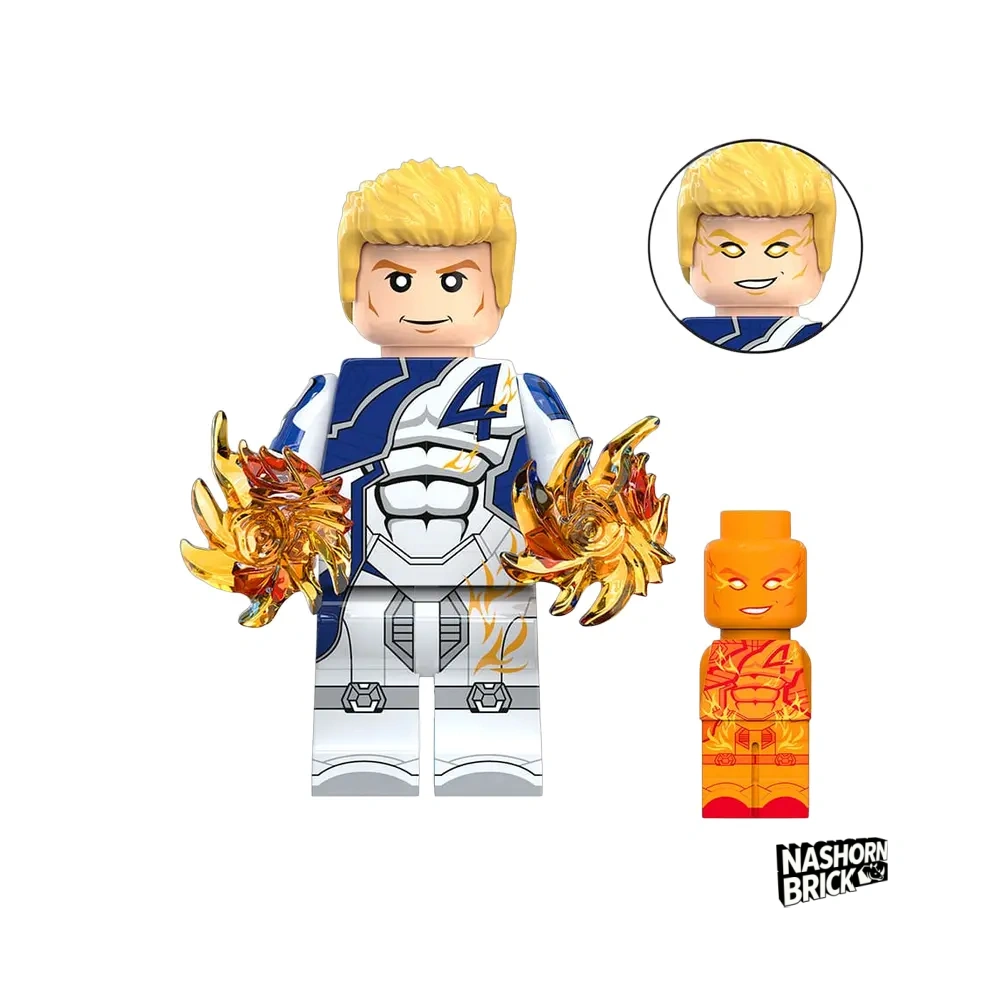 Human Torch Rivals Minifigur