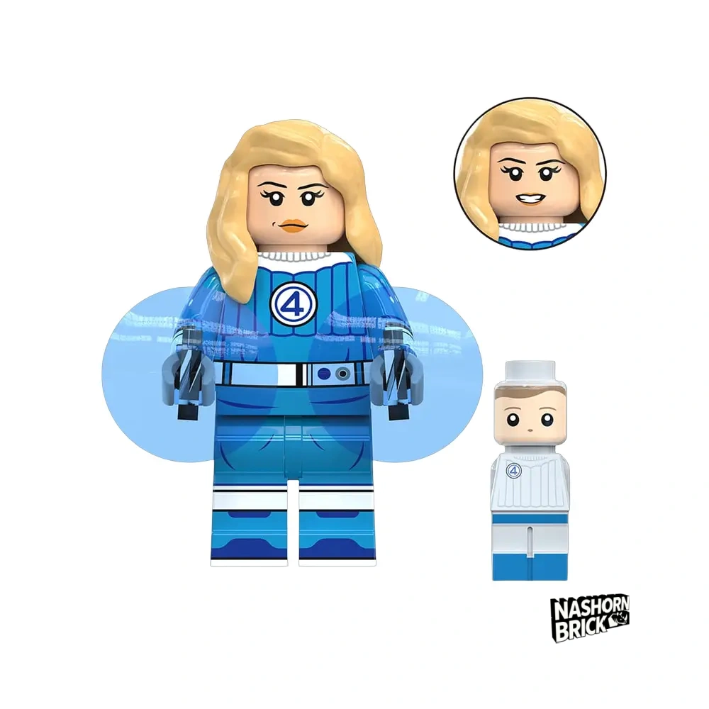 Invisible Woman First Steps Sammler-Minifigur