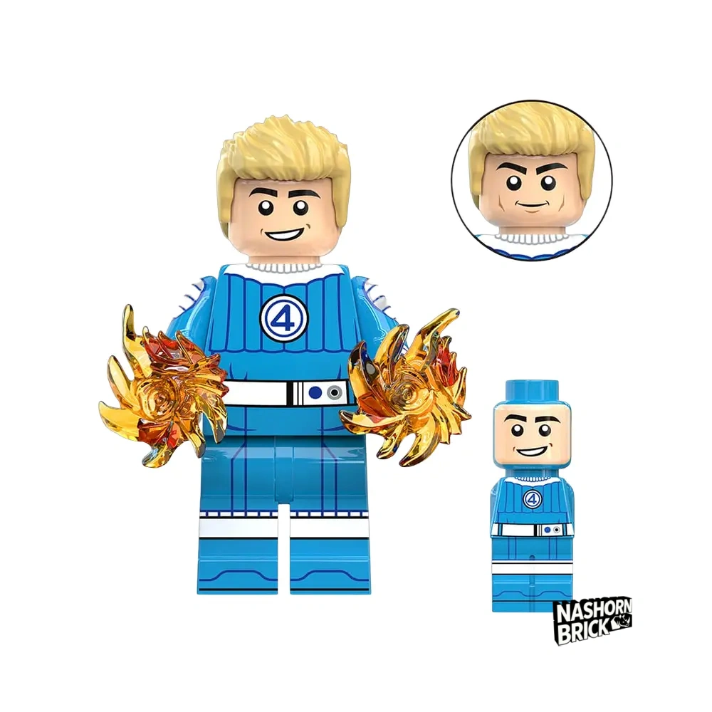 Human Torch First Steps Klassische Minifigur
