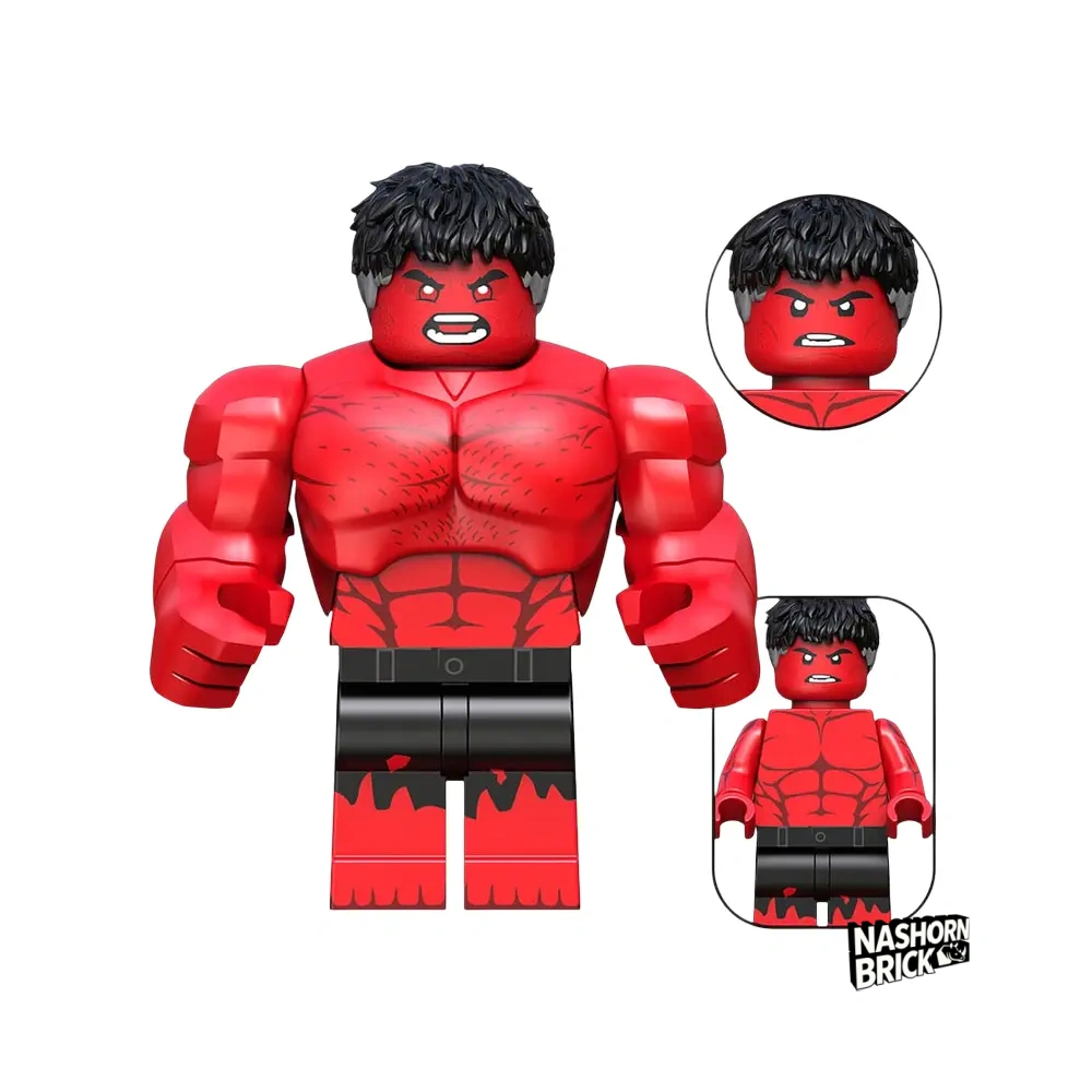 Red Hulk Brave Minifigur