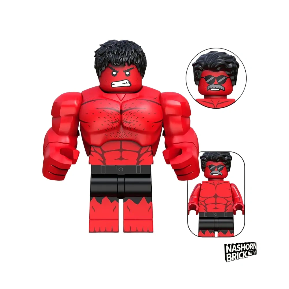 Red Hulk Brave Serien-Minifigur