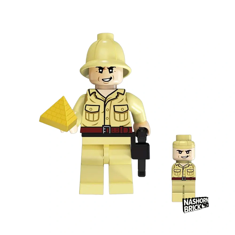 Dr Rene Belloq Minifigur - Indiana Jones