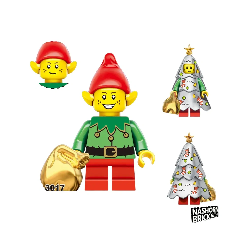 Holiday Elf Einzelne Minifigur