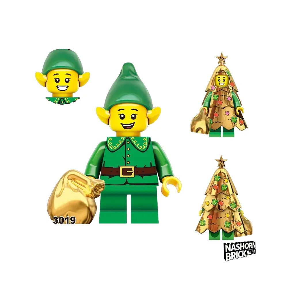 Holiday Elf Minifigur