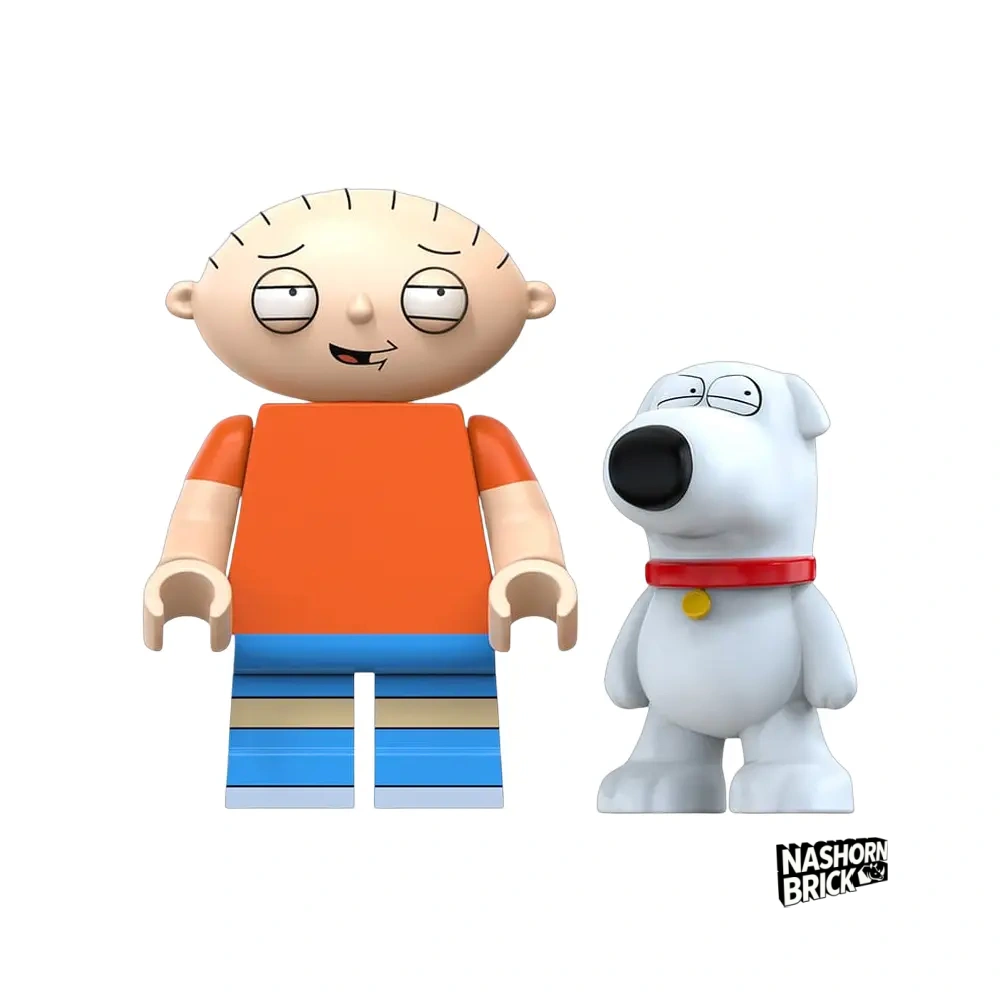 Stewie Griffin Custom-Minifigur - Family Guy
