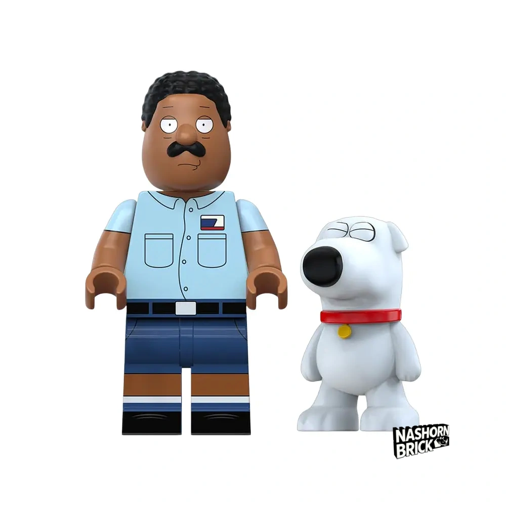 Cleveland Brown Custom-Minifigur - Family Guy