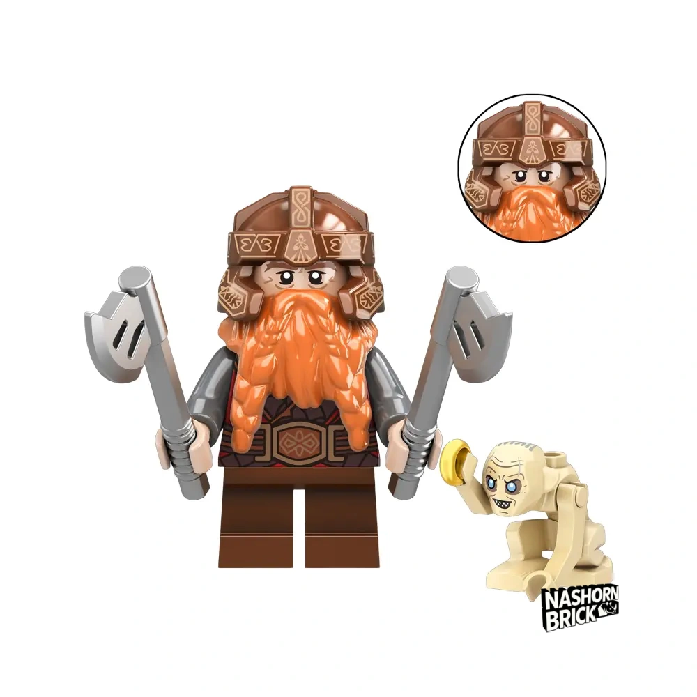 Lord of the Rings Gimli Minifigur