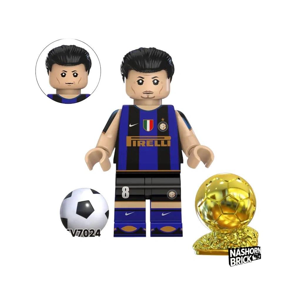 Zlatan Ibrahimovic Custom-Minifigur
