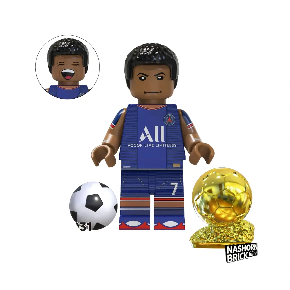 Kylian Mbappe Exklusive Minifigur