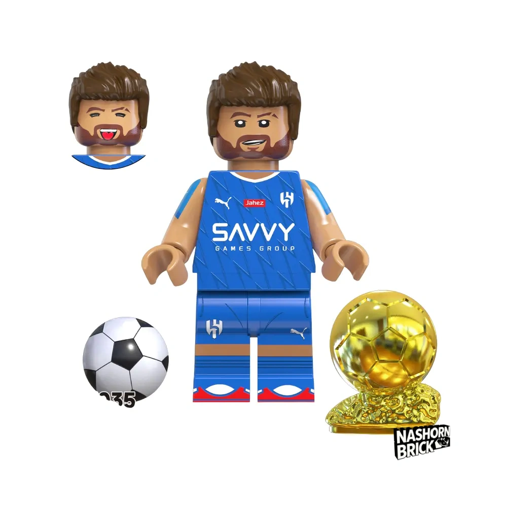 Neymar da Silva Santos Júnior Custom-Minifigur