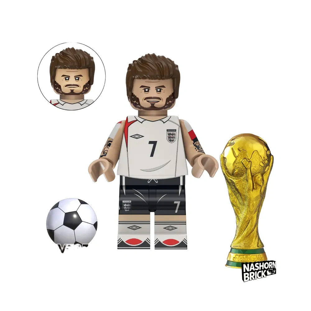 David Beckham Custom-Minifigur