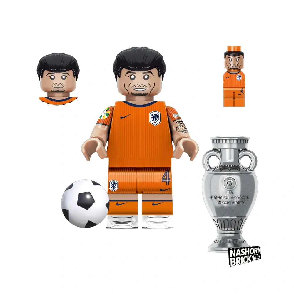Virgil van Dijk Custom-Minifigur