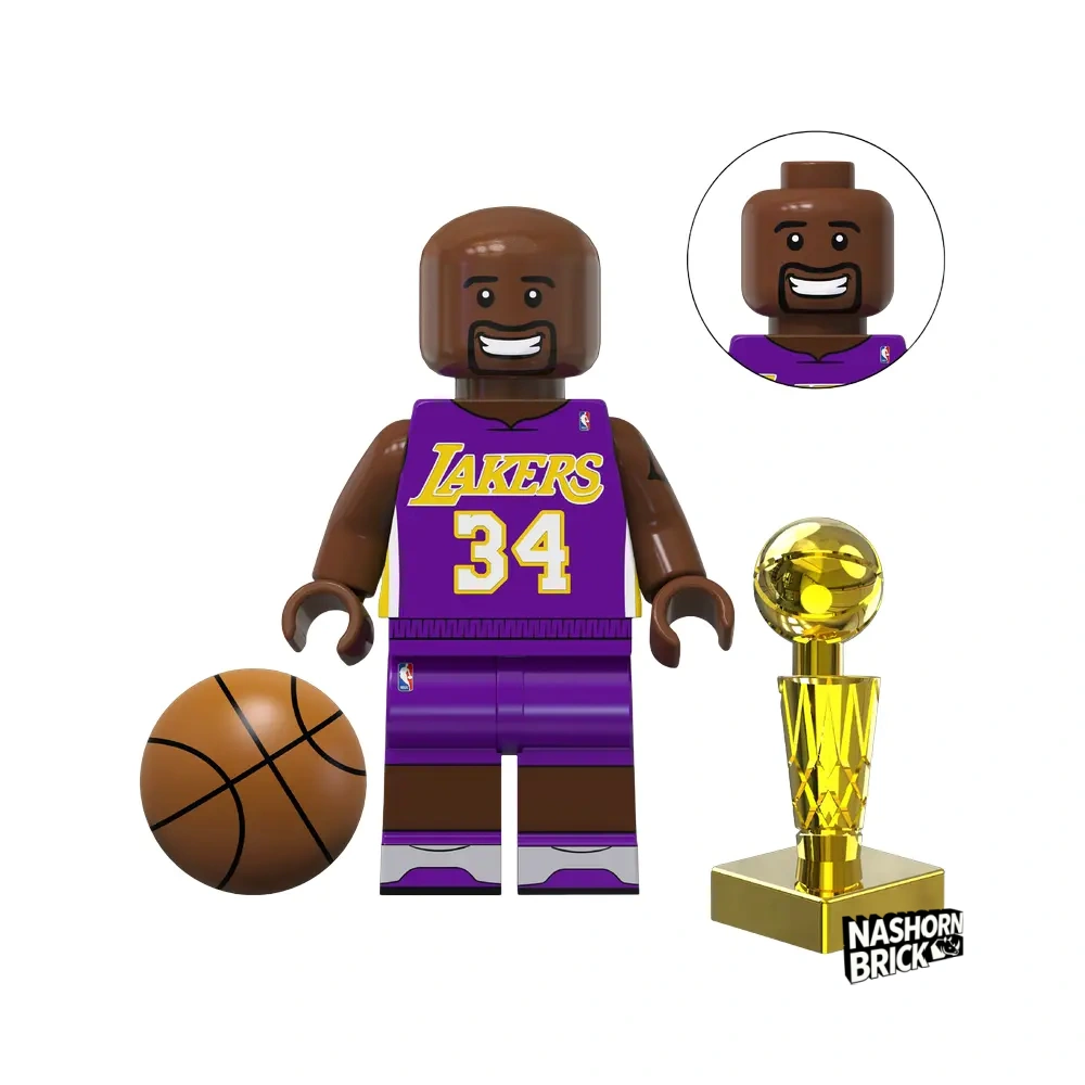 Shaquille O'Neal Minifigur - Basketball